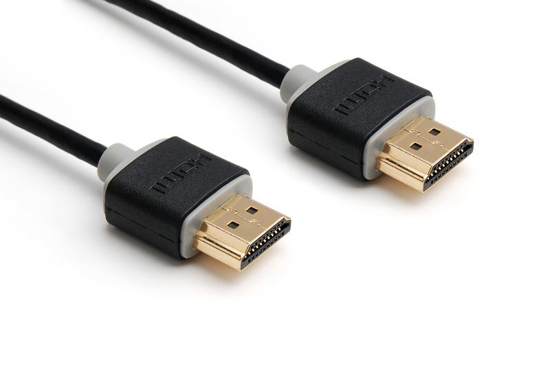 syscomtec Kabel HDMI1.4 HDMI St./ HDMI St. SLIM 0,5m  SCT-HDMISLIM-GB-005